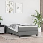 vidaXL Pocketveringmatras 90x200x20 cm stof donkergrijs, Verzenden, Nieuw
