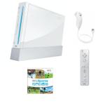Nintendo Wii Wit + Controller (Wii Sports Bundel), Ophalen of Verzenden, Zo goed als nieuw