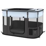 TRUUSK Puppyren Met Deuren en Vensters - Opvouwbaar Loophek, Verzenden, Nieuw