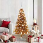 vidaXL Kerstboom met 150 LED met standaard Goud 150 cm PET, Diversen, Kerst, Verzenden, Nieuw