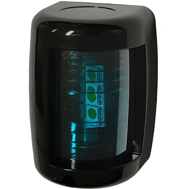 Navigatielicht LED 59x42mm Stuurboord Tot 12m Zwart, Watersport en Boten, Navigatiemiddelen en Scheepselektronica, Ophalen of Verzenden