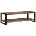 vidaXL Salontafel Multikleur 120x50x38 cm Massief Hout, Huis en Inrichting, 100 tot 150 cm, Verzenden, Nieuw, 50 tot 100 cm