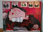 Gerdine Duijsens (1951) - Sleeping lawyer, Antiek en Kunst, Kunst | Schilderijen | Modern