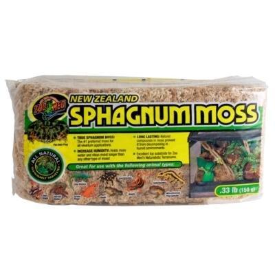 Zoo Med New Zealand Moss 150 gr. (spaghnum moss), Dieren en Toebehoren, Reptielen en Amfibieën | Toebehoren, Nieuw, Ophalen of Verzenden