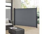 Windscherm - Uittrekbaar - 300 x 180 cm - Donkergrijs, Tuin en Terras, Overige Tuin en Terras, Verzenden, Nieuw