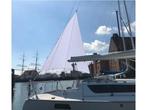 Talamex Zonnescherm driehoek - wit - 336 x 336 x 290 cm, Watersport en Boten, Ophalen of Verzenden, Nieuw