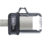 SanDisk Ultra Dual-Drive M3.0, 128GB, Computers en Software, USB Sticks, Zo goed als nieuw, Verzenden