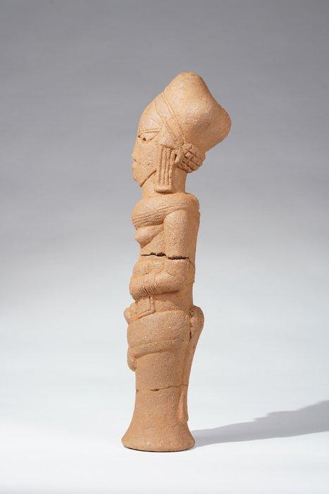 Een terracotta beeldhouwwerk - Nok - Nigeria, Antiek en Kunst, Kunst | Niet-Westerse kunst