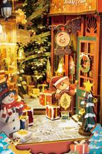 Robotime Book Nook Christmas Street Miniatuur Modelbouw K..., Verzenden, Nieuw