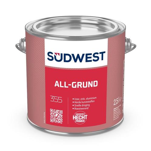 Sudwest Allgrund grondverf en hechtlaag voor ijzer, zink, ku, Doe-het-zelf en Verbouw, Verf, Beits en Lak, Nieuw, Ophalen of Verzenden