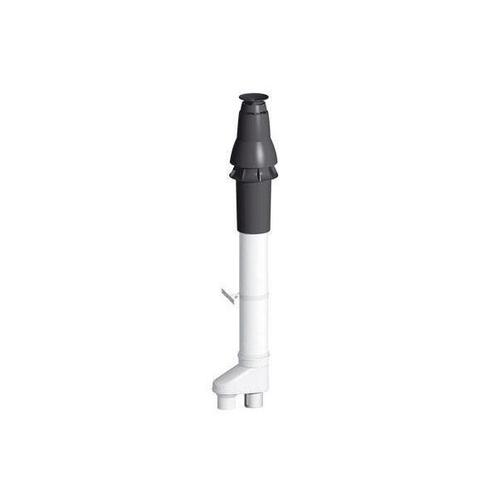 Burgerhout Skyline 3000 PP dakdoorvoer met adapter 2x Ø80 en, Doe-het-zelf en Verbouw, Verwarming en Radiatoren, Verzenden