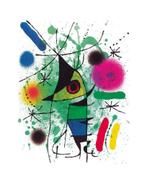Kunstdruk Joan Miro - The singing Fish 40x50cm, Huis en Inrichting, Verzenden, Nieuw
