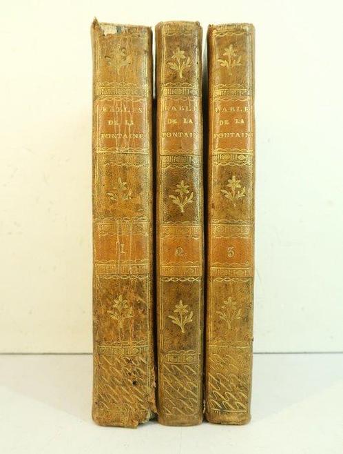 Jean de la Fontaine / Fessard - Fables choisies mises en, Antiek en Kunst, Antiek | Boeken en Bijbels