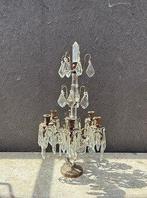 Kaarsenhouder - Brons, Glas - Bronze girandole