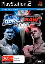 Playstation 2 WWE Smackdown vs. Raw 2006, Spelcomputers en Games, Games | Sony PlayStation 2, Zo goed als nieuw, Verzenden