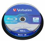 Verbatim | BD-R | 25 GB | 6x Speed | in Cakebox | 10 Stuks, Computers en Software, Nieuw, Verzenden