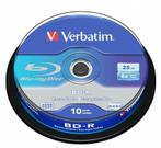 Verbatim | BD-R | 25 GB | 6x Speed | in Cakebox | 10 Stuks, Computers en Software, Nieuw, Verzenden