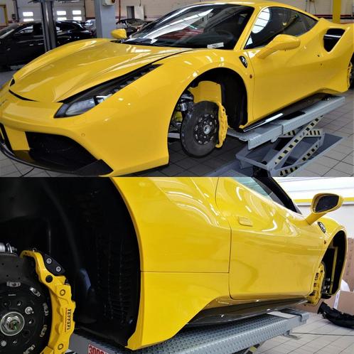 Ferrari 488 GTB Carbon side skirts in Pista-stijl, Auto diversen, Tuning en Styling, Verzenden