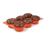 Bakvorm siliconen | Cap. 6 muffins | 175x300x40(h)mm Pavoni, Verzenden, Nieuw in verpakking
