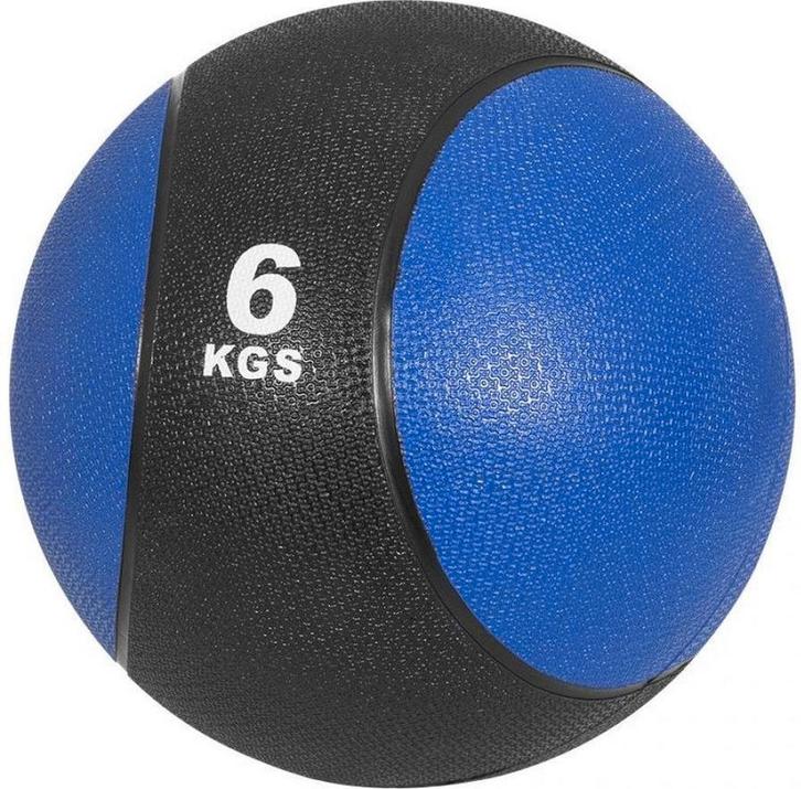 Medicijnbal - Medicine ball - Gewichtsbal - 6 KG - Blauw - G, Huis en Inrichting, Woonaccessoires | Overige, Zo goed als nieuw