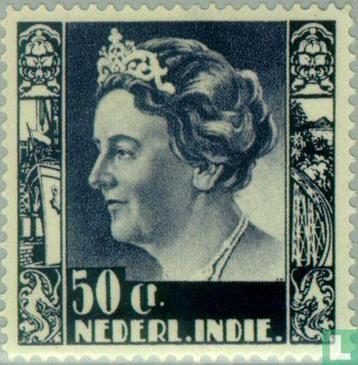 Nederlands-Indië - Koningin Wilhelmina - 1938 beschikbaar voor biedingen