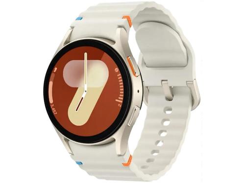 Samsung Galaxy Watch7, 40mm, Bluetooth + LTE, Beige (Wit), Telecommunicatie, Mobiele telefoons | Samsung, Zo goed als nieuw, Verzenden