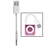 USB Oplader Kabel voor iPod Shuffle 3 en 4, Audio, Tv en Foto, Nieuw, Shuffle, Dock of Kabel, Verzenden