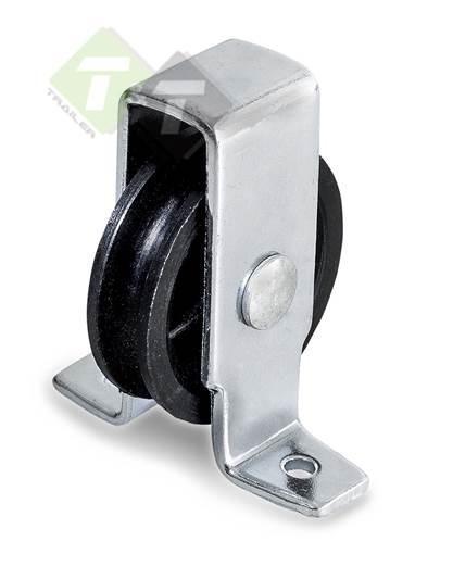 Staande Katrol - 25 Mm Katrol 7mm Diameter Kabel - Katrol Me, Doe-het-zelf en Verbouw, IJzerwaren en Bevestigingsmiddelen, 50 tot 100 mm