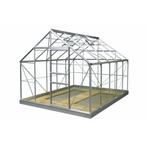 Tuinkas Royal 108 - blank aluminium - tuindersglas, Tuin en Terras, Verzenden, Nieuw