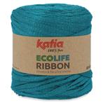 Katia Ecolife Ribbon - 115 turquoise - Gerecycled Lintgare, Hobby en Vrije tijd, Breien en Haken, Ophalen of Verzenden, Nieuw