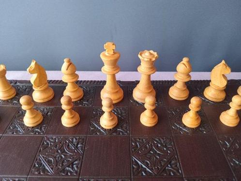 Schaakspel - Staunton Schaakstukken - Hout, Antiek en Kunst, Curiosa en Brocante