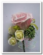 Corsage Roos Softrose CPR113 Maatwerk corsage, Hobby en Vrije tijd, Knutselen, Ophalen of Verzenden, Nieuw
