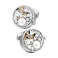 BUGOLINI MANCHET - MECHANISCHE MANCHETKNOPEN VOOR ELKE PAK, Sieraden, Tassen en Uiterlijk, Manchetknopen, Nieuw, Verzilverd, Overige materialen