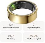 2dekans | Focus® S2 Smart Ring - Goud - Maat 12 - AI Coach -, Computers en Software, Monitoren, Ophalen of Verzenden, Zo goed als nieuw