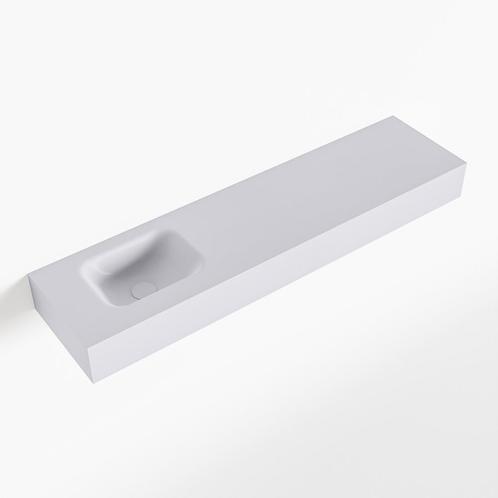 MONDIAZ LEX Cale vrijhangende solid surface wastafel 120cm., Doe-het-zelf en Verbouw, Sanitair, Overige typen, Nieuw, Ophalen of Verzenden
