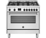 Bertazzoni MPL96L1EXC gas fornuis met 6 branders, rvs1640, Witgoed en Apparatuur, Fornuizen, Ophalen of Verzenden, Nieuw