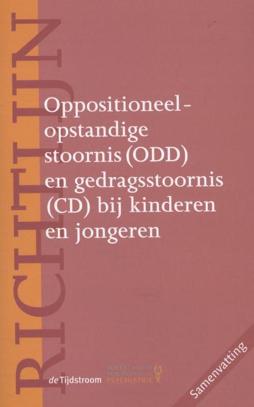 richtlijn oppositioneel-opstandige stoornis (ODD) en, Boeken, Wetenschap, Gelezen, Verzenden