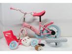 Disney Princess Kinderfiets - Meisjes - 12 inch - Roze -, Fietsen en Brommers, Fietsen | Kinderfietsjes, Verzenden, Zo goed als nieuw