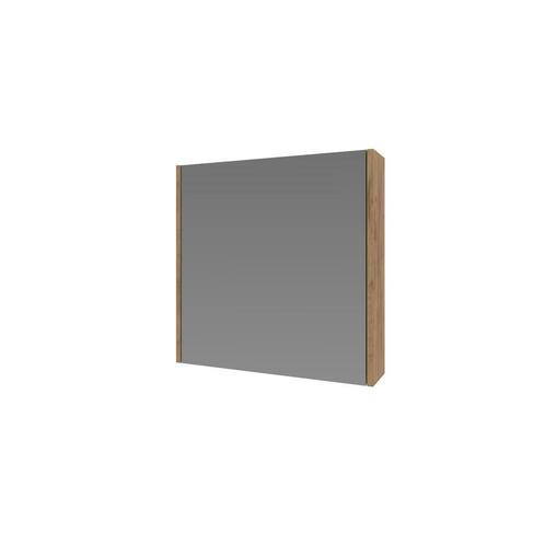 Spiegelkast BWS Salt 1 Deur 60x60 cm Incl. Planchetten, Doe-het-zelf en Verbouw, Sanitair, Bad, Nieuw, Ophalen of Verzenden