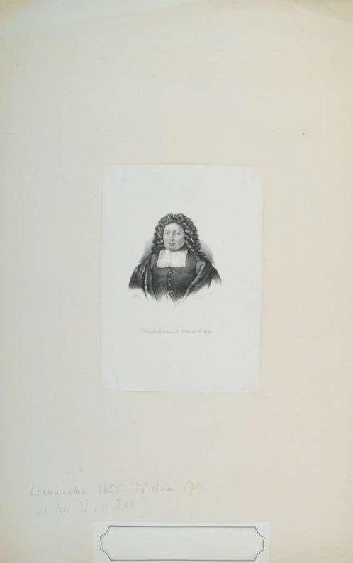 Portrait of Wilhelmus a Brakel, Antiek en Kunst, Kunst | Etsen en Gravures