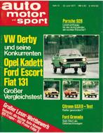 1977 AUTO MOTOR UND SPORT 13 DUITS, Boeken, Auto's | Folders en Tijdschriften, Nieuw, Author