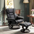 TRUUSK Relaxfauteuil Met Massagefunctie Voetenbank Ligfuncti, Huis en Inrichting, Fauteuils, Verzenden, Nieuw