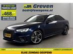Audi A4 35 TFSI 150PK S-line Pano LED Sfeer Clima PDC €468pm, Automaat, Blauw, Nieuw, Benzine