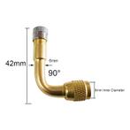 TT-products ventiel verlengstuk haaks 90° koper incl, Ophalen of Verzenden, Nieuw