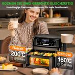 Airfryer XXL - Heteluchtfriteuse - 12L - 2600W - Zwart - EMP, Verzenden, Zo goed als nieuw