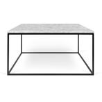 *WOONWINKEL* TemaHome Gleam Marble Salontafel Wit Marmer 75, Verzenden, Nieuw
