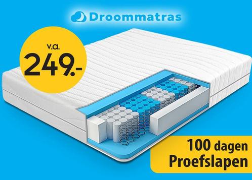 Pocketveringmatras 90x210 cm EXTRA DIK EXTRA COMFORT !, Huis en Inrichting, Slaapkamer | Matrassen en Bedbodems, 90 cm, 210 cm