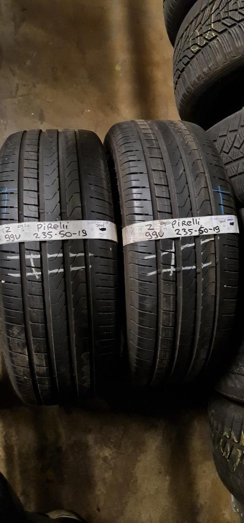 2x 235-50-19 Pirelli Zomer 6mm €80 Per Band 235 50 19, Auto-onderdelen, Banden en Velgen, 19 inch, Zomerbanden, 235 mm, Personenwagen