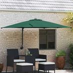 vidaXL Wandmontage Tuinparasol Groen 247 cm, Tuin en Terras, Verzenden, Nieuw, 2 tot 3 meter