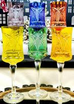 ->(6) x *Lausitzer Kristall (Germany)* - Champagneglas (6) -, Antiek en Kunst